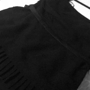 Little black dress with a twist